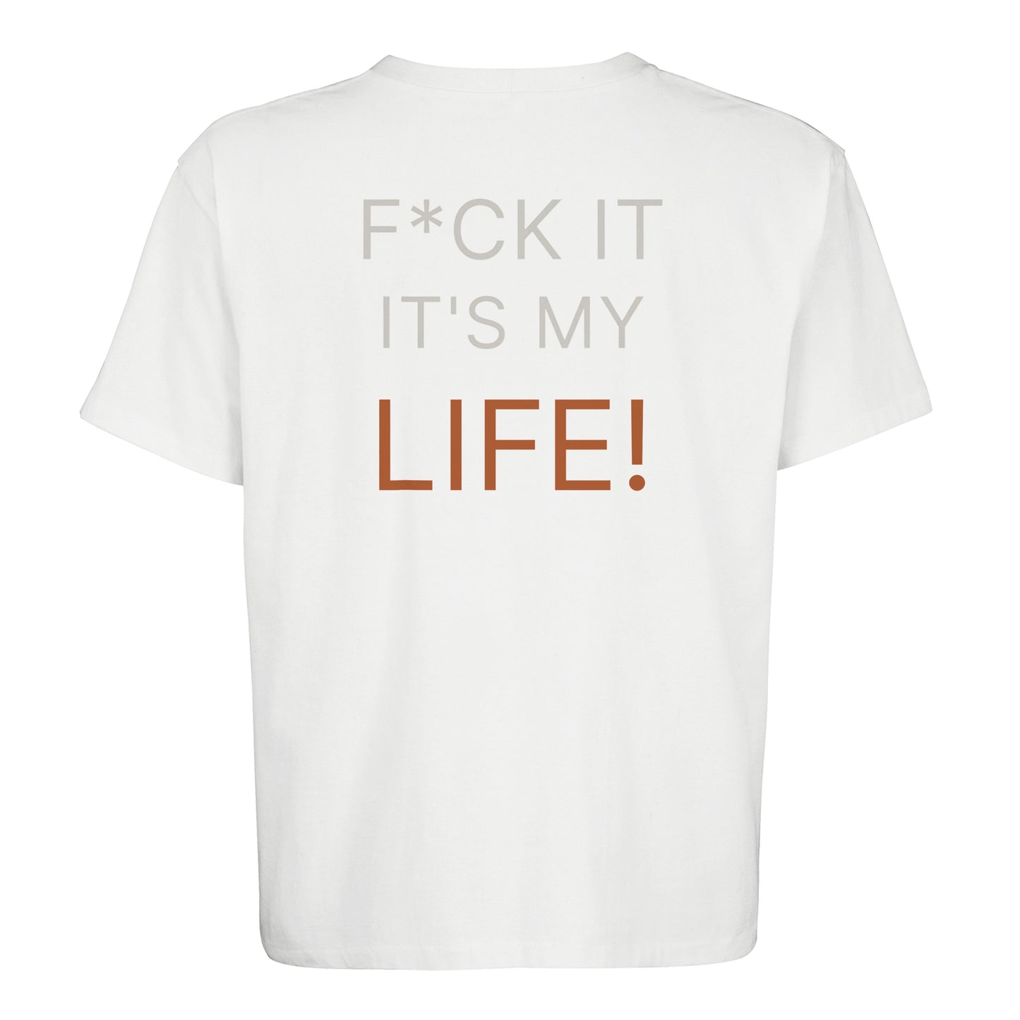 f*ck it – oversized t-shirt